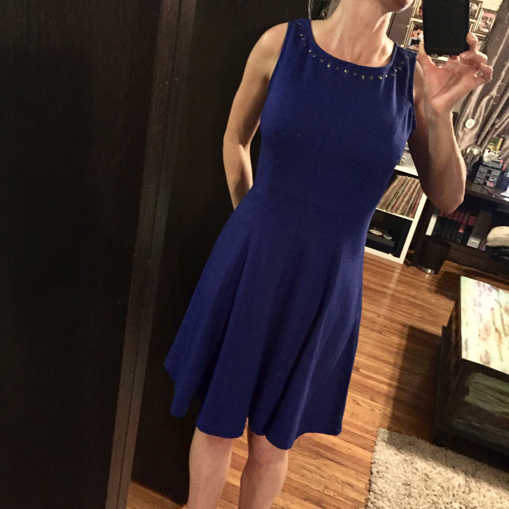 New York Company dress. Sz 4. Royal blue.